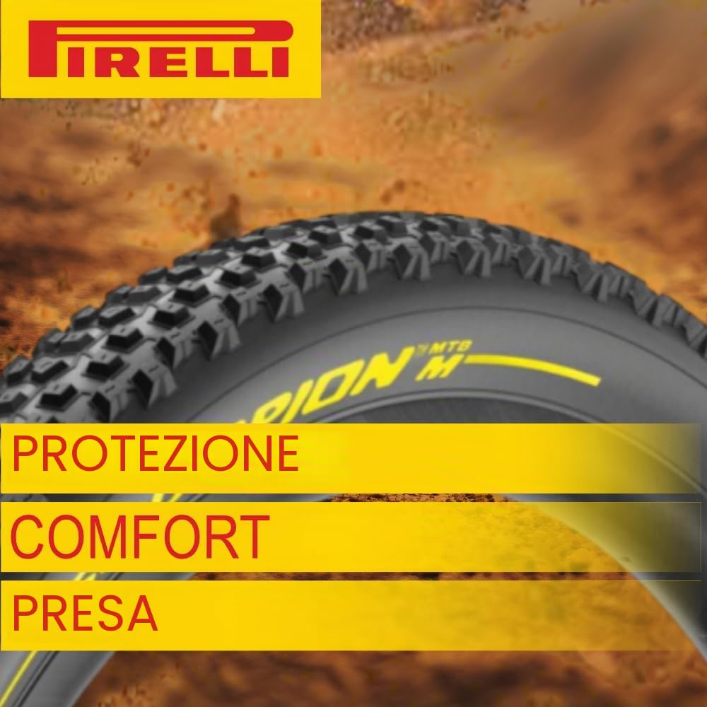 Pirelli Scorpion Sport XC M, Pneumatici per Bicicletta Unisex Adulto, Nero, 29x2.4