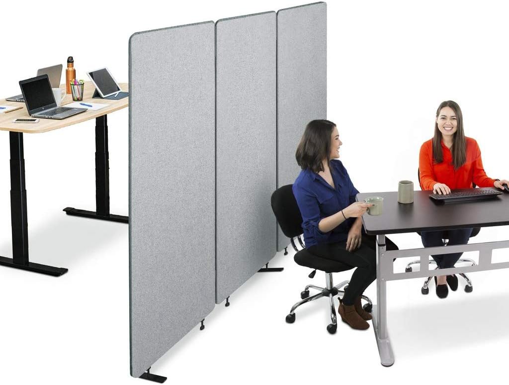 ReFocus™ Raw Freestanding Acoustic Room Divider 3 Pack