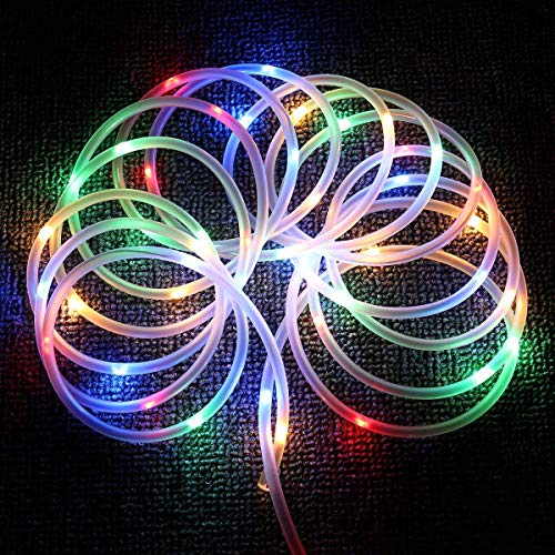 Le Led Rope Lights Outdoor, Multi Colored Indoor String Lights With Remote, 8 Modes, Waterproof, 33Ft 100 Led Usb Powered Fairy Lights For Bedroom, Garden, Patio, Kids Room, Deck, Christmas Decoration #TOP6