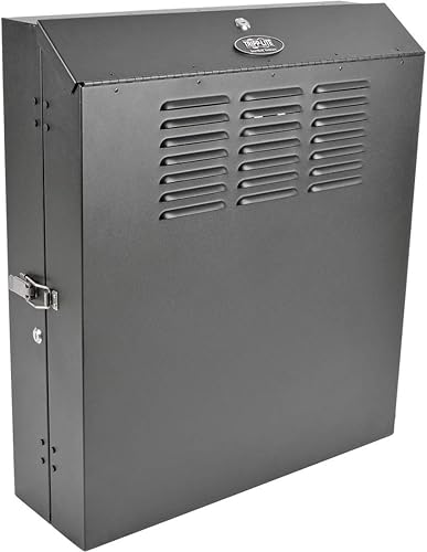 Tripp Lite Gabinete vertical para rack de montaje en pared 6U, perfil bajo, profundidad del interruptor, 20 pulgadas de profundidad (SRWF6U)