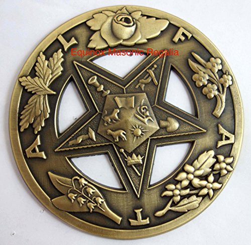 Antique Style [Order of Eastern Stars] Freemasonry Auto 3