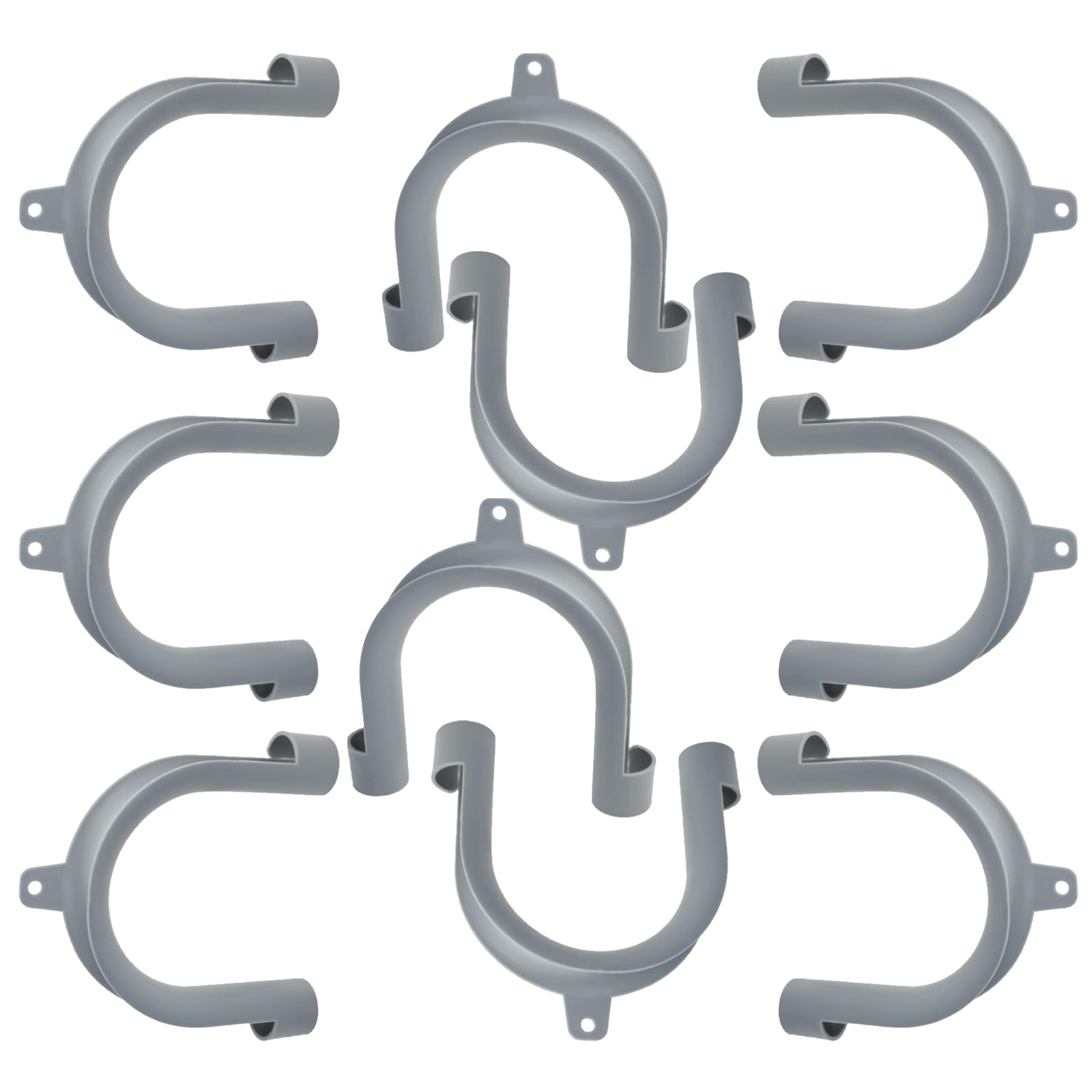 Xjdzineq 10Pcs U Shape Drain Outlet Hose Guide Assembly Drain Washing Machine Dishwashers Holder Bracket Water Retention Clip