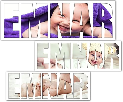 Pintura de diamante con nombre personalizado, foto personalizada, letra bordada de diamante, kit de pintura de diamante cuadradoredondo 5D para