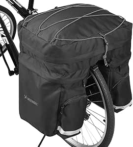 MOSISO Fahrradträger Tasche 8L - Isolierte Kofferraumtasche Mit Regenschutz