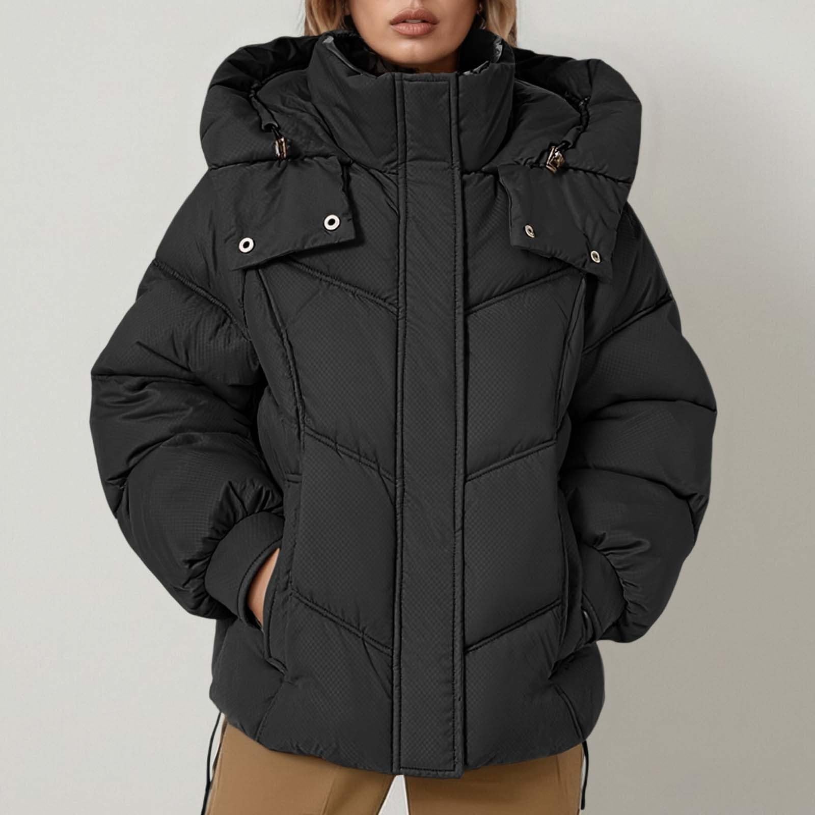 Chaqueta Mujer Anorak Mujer Abrigos Acolchados Chaquetas Invierno Chaqueta Encerada Invierno Trekking Cazadora Chaquetones De Negra Abrigo De Plumas Abrigo Plumas Ropa Nieve Cazadora Cazadoras