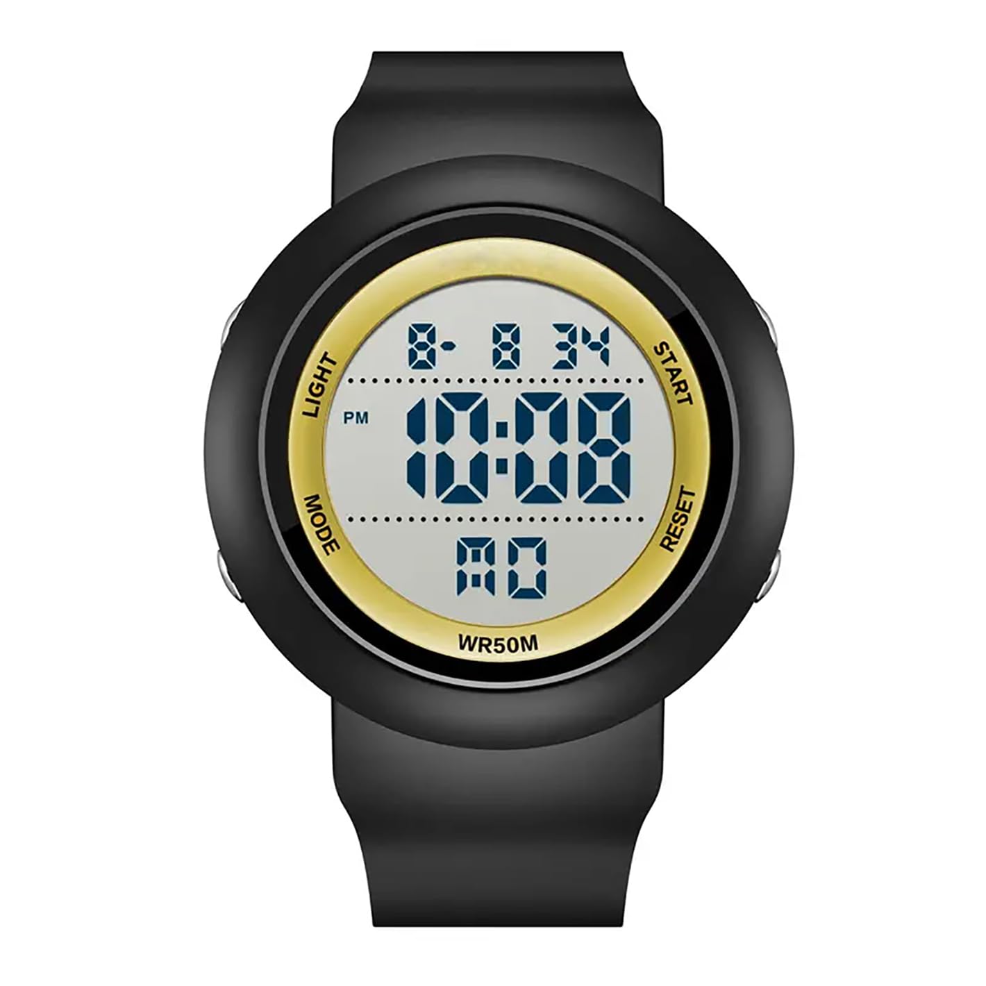 See full amazon price history chart for Time Up Digital Dial Solid Design Alarm Night-Light Stopwatch Function Waterproof Watch for Children -ADID-Y (Gold) Time Up Digital Dial Solid Design Alarm Night-Light Stopwatch Function Waterproof Watch for Children -ADID-Y (Gold) (B0D49NJZYM) Amazon Price History, Amazon Price Tracker