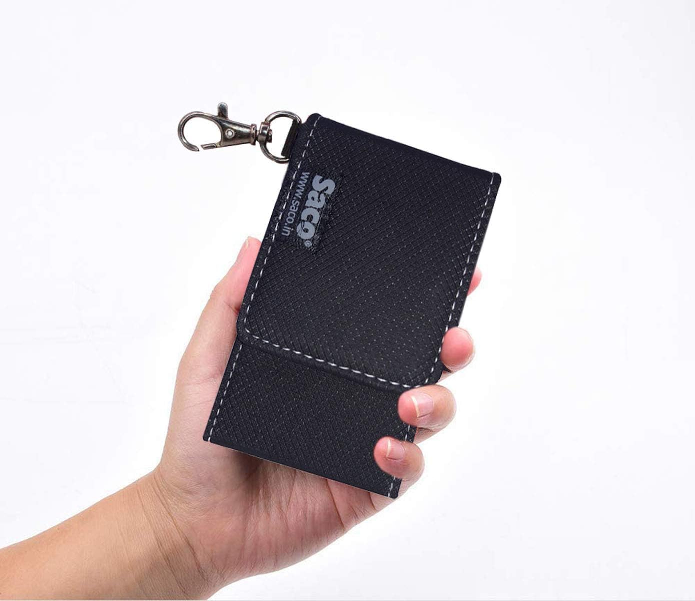 Saco External Hard Disk Protector Shock Resistant Travel Carrying case Pouch Cover for Samsung T9 Portable External SSD 1TB/2TB/4TB Hard disks - Black (B0CTXFL39P) Amazon Price History, Amazon Price Tracker