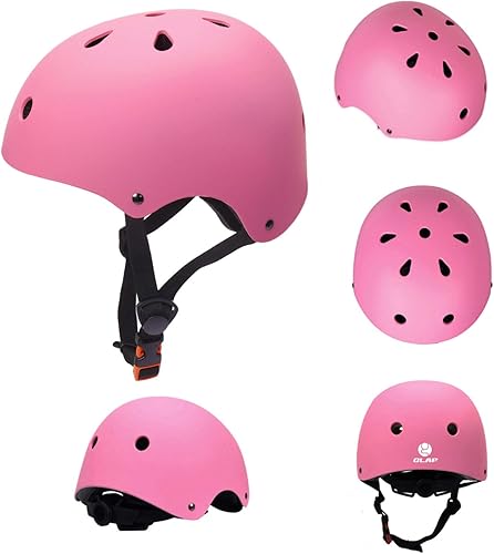 Miniatura 4 de Casco de bicicleta para niños, casco para niños pequeños, casco multideportivo para niños con resistencia al y ventilación. Casco ajustable para