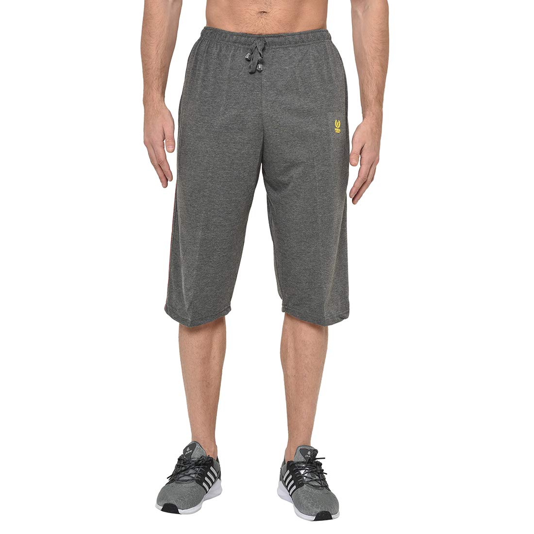 mack jonney Cotton Blended Regular Fit 3/4th Capri for Men-picture-18