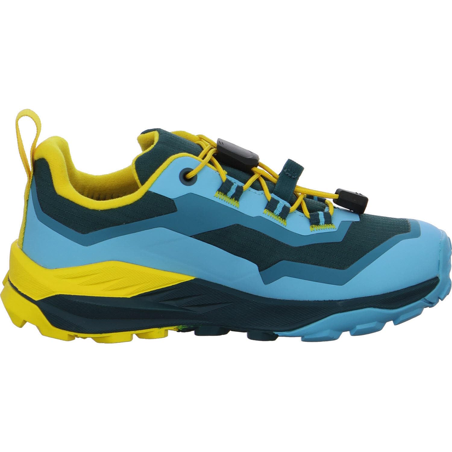 LOWA Unisex Kinderschuh zum Schlupfen Fauli GTX Lo Jr Petrol