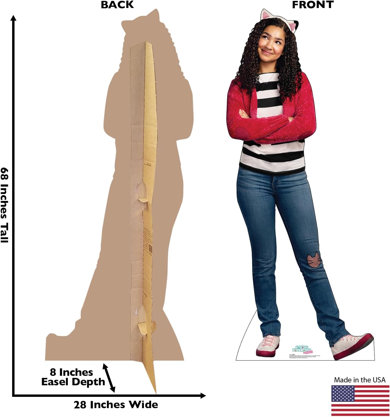 Cardboard People Gabby Life Size Cardboard Cutout Standup - Gabby's Dollhouse: The Movie (2025)