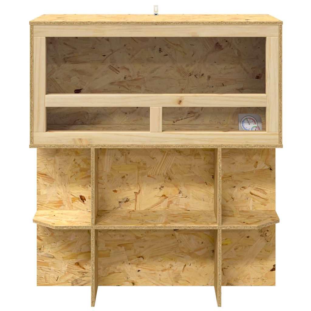Genérico Terrario Marrón 80 x 40 x 90 cm OSB,Producto para Mascotas y Animales,Productos para Mascotas,Productos para Reptiles y Anfibios,Terrarios para Reptiles y anfibios-3397893