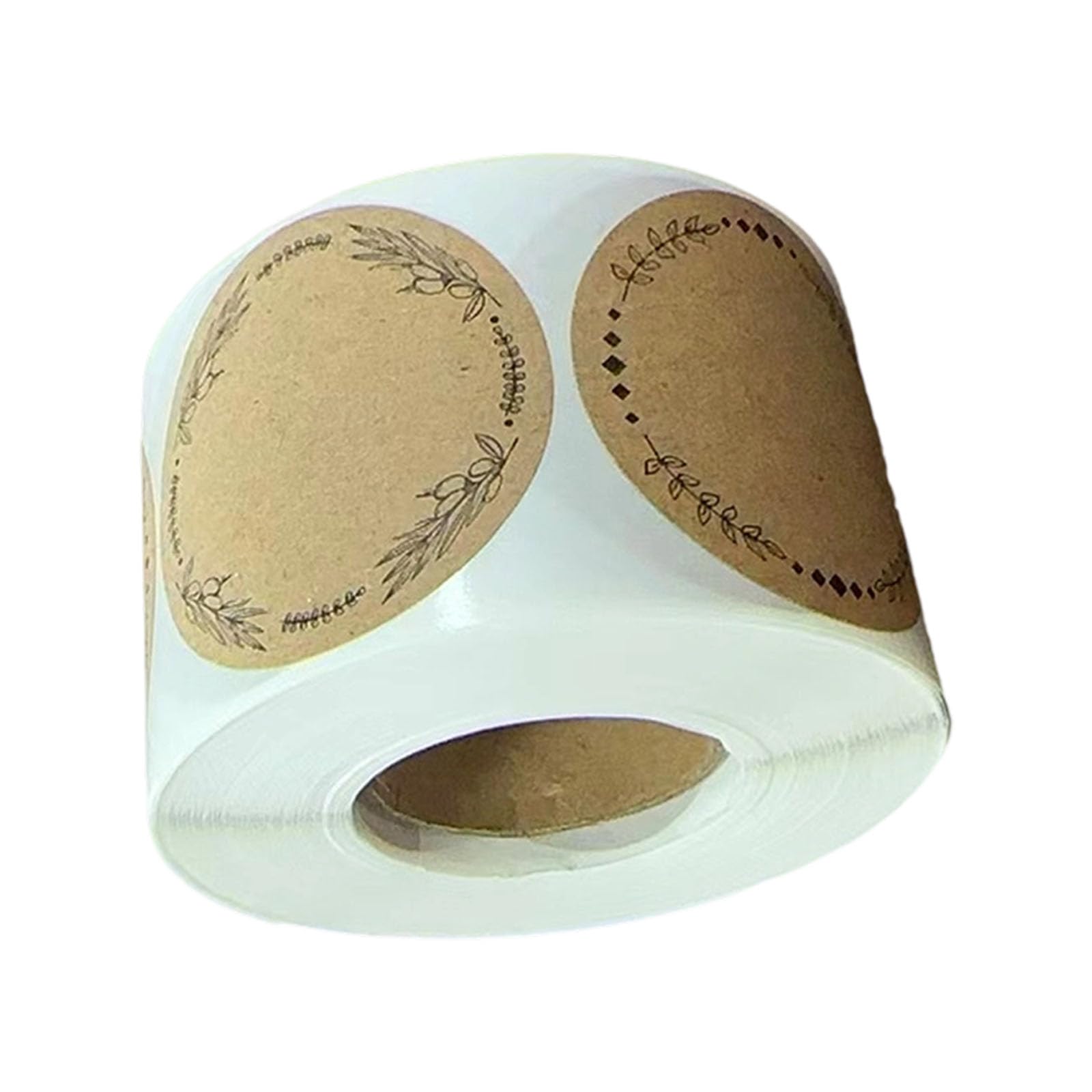 500pcs Homemade Love Text Adhesive Sticker Package Decorative Round Labels