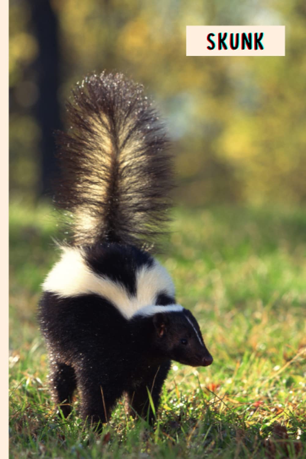 Skunk: Composition Notebook For Skunk Lovers , Skunk Lined Journal ,6x9 Inches , 110 Pages ,Skunk Diary
