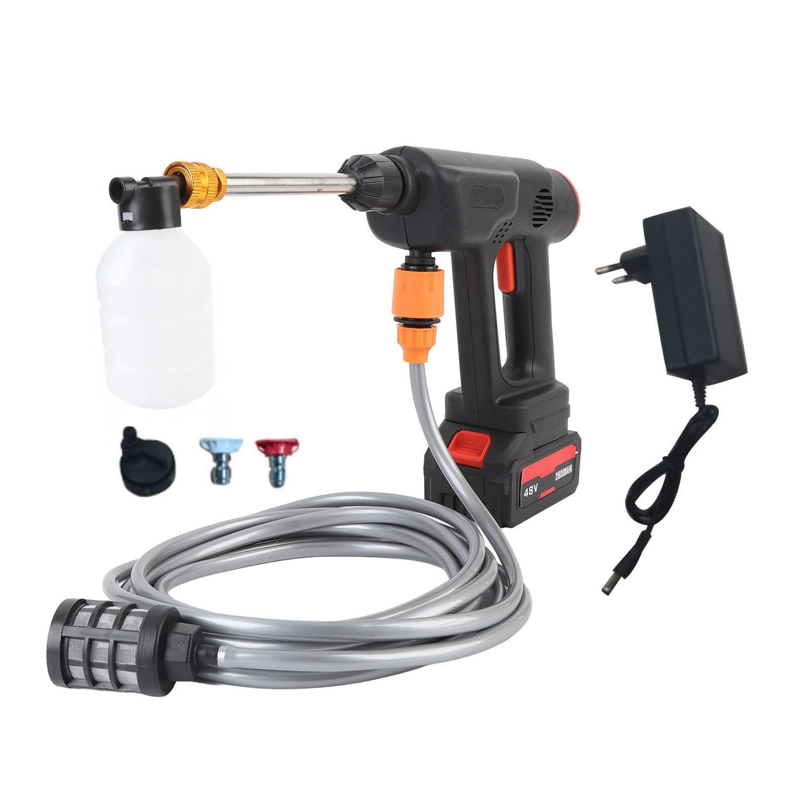 Lavadora de Alta Presión Inalámbrica 900 PSI Limpiador Eléctrico