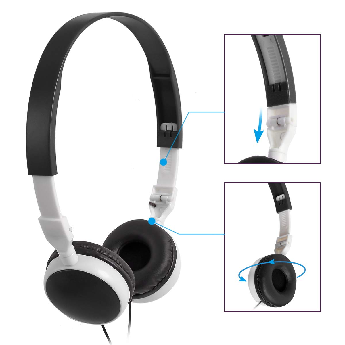 Keewonda Wholesale KW-X25 25 Pack Kids Headphones Bulk - Dettaglio