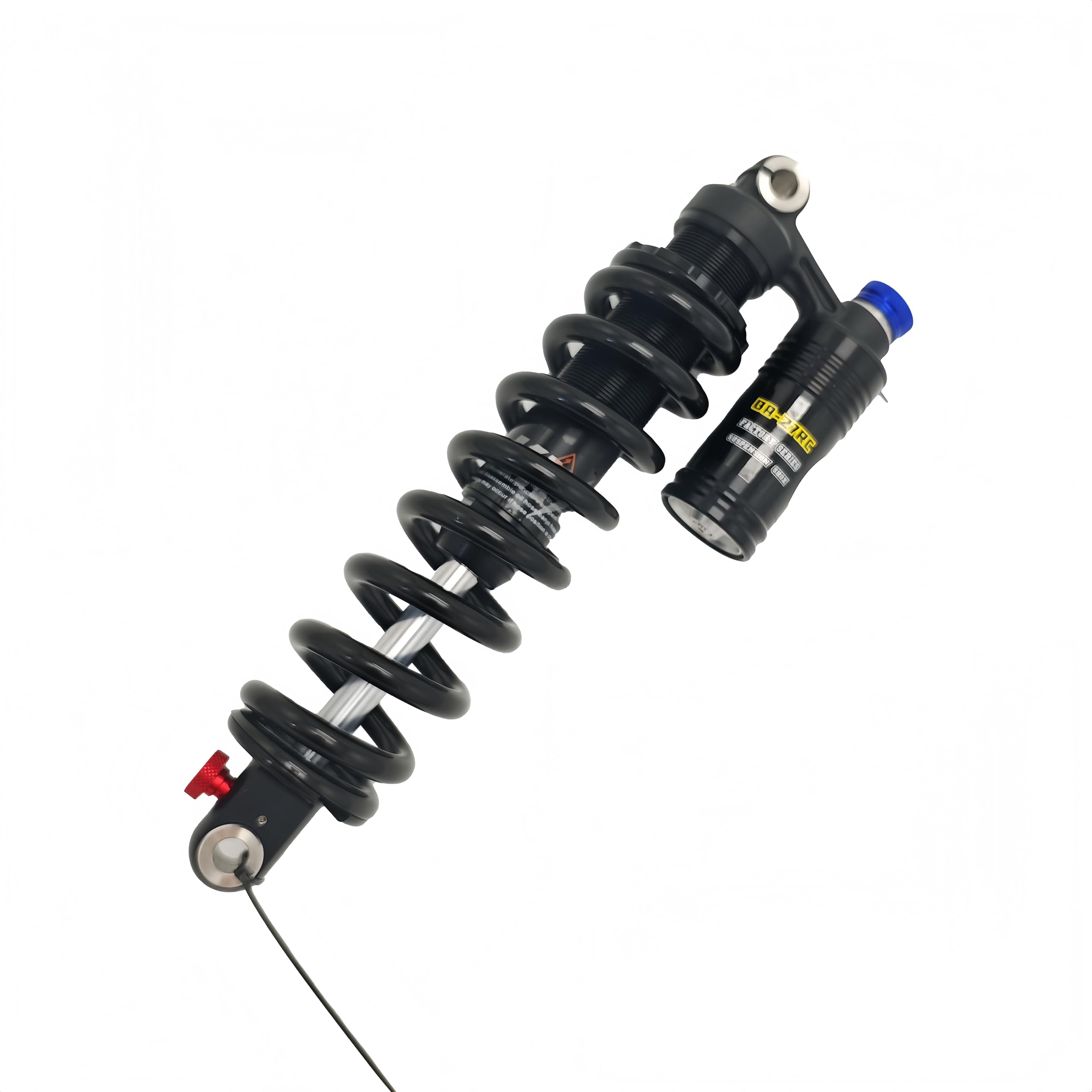 KKE BA-27RC Rear Shock Suspension 190mm 200mm 240mm 265mm Shock Absorber for Electric Mountain Bike/Bicycle/eBike (265MM&450LBS/IN)