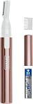Wahl Canada Clean & Smooth Womens Éliminer le stylo à frimeur, Enlever les cheveux du visage de précision avec des têtes interchangeables, outil de grooming personnel, certifié pour le Canada – Modèle 5541