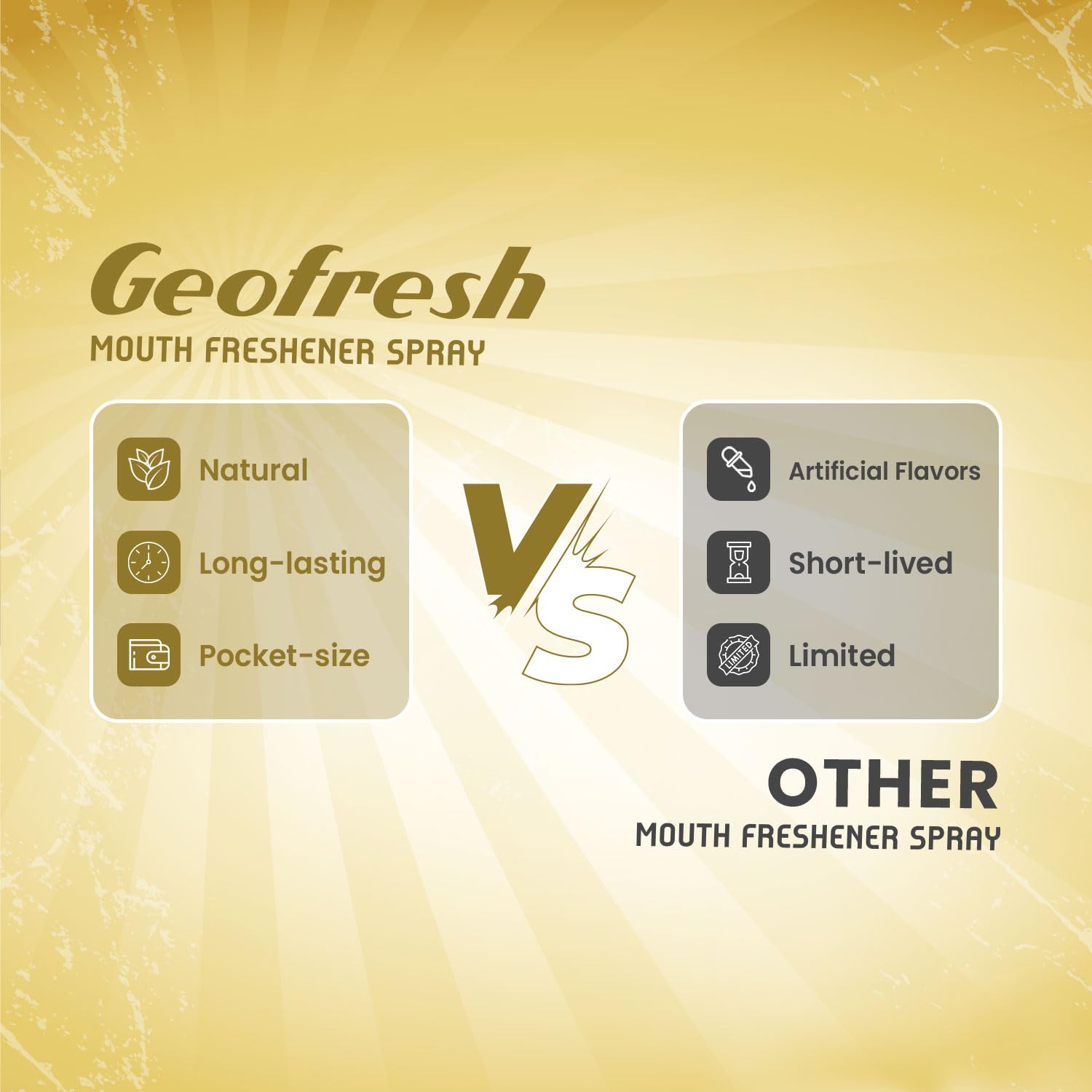 Geofresh Elaichi Breath Refresh | Your Pocket-Sized Burst of Natural Freshness | Power of 150+ Sprays in a Bottle | Fights Odour & Supports Oral Hygiene | Alcohol-Free and On-the-Go Use Pack of 3 (15g each) 4