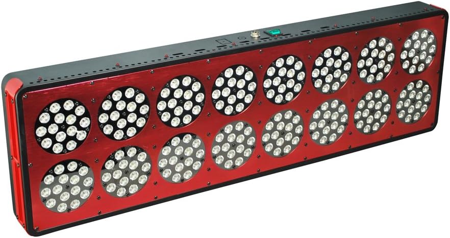 APO-16 Full Spectrum 240x3W 720 Watts LED Grow Light with Optical Lens for Plants in Garden and Greenhouse