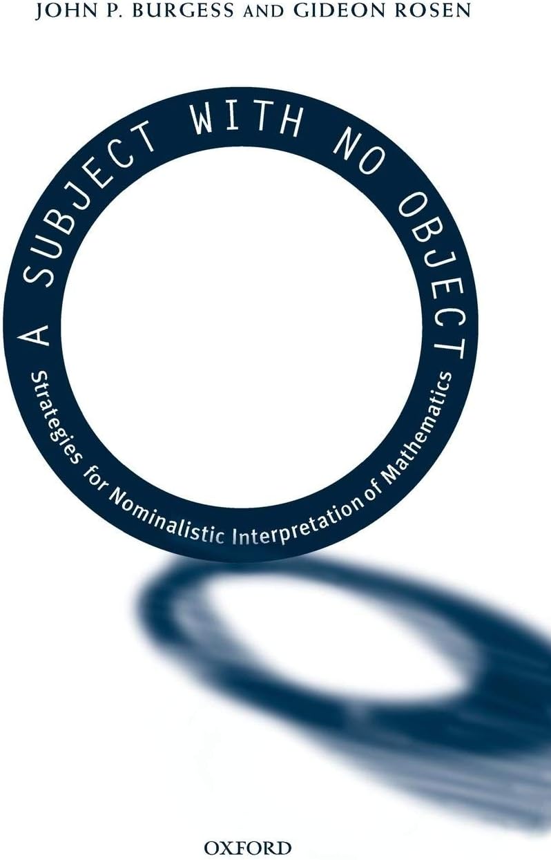 A Subject With No Object: Strategies for Nominalistic Interpretation of Mathematics