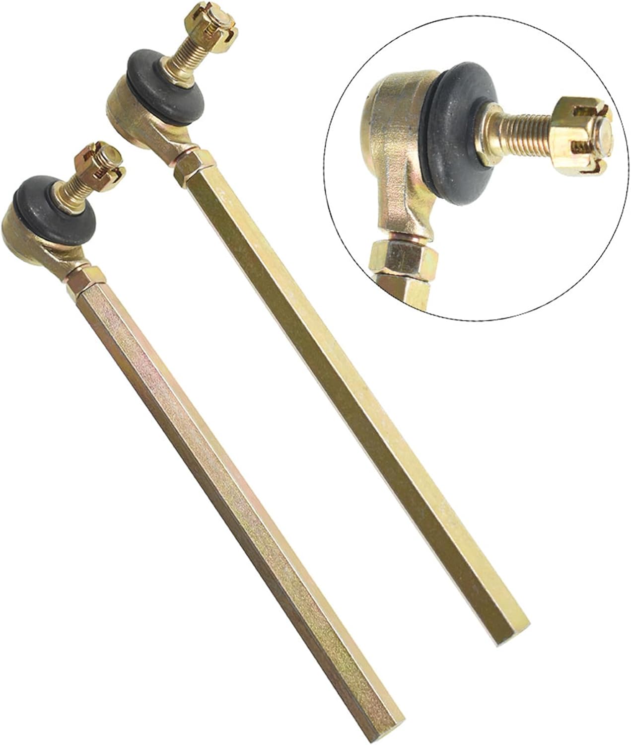 11.8 in/300 mm Steering Wheel Steel Assembly 12.6 in/320 mm Gear Rack Pinion Adjustable Shaft Set Replacement for 110cc Go Kart