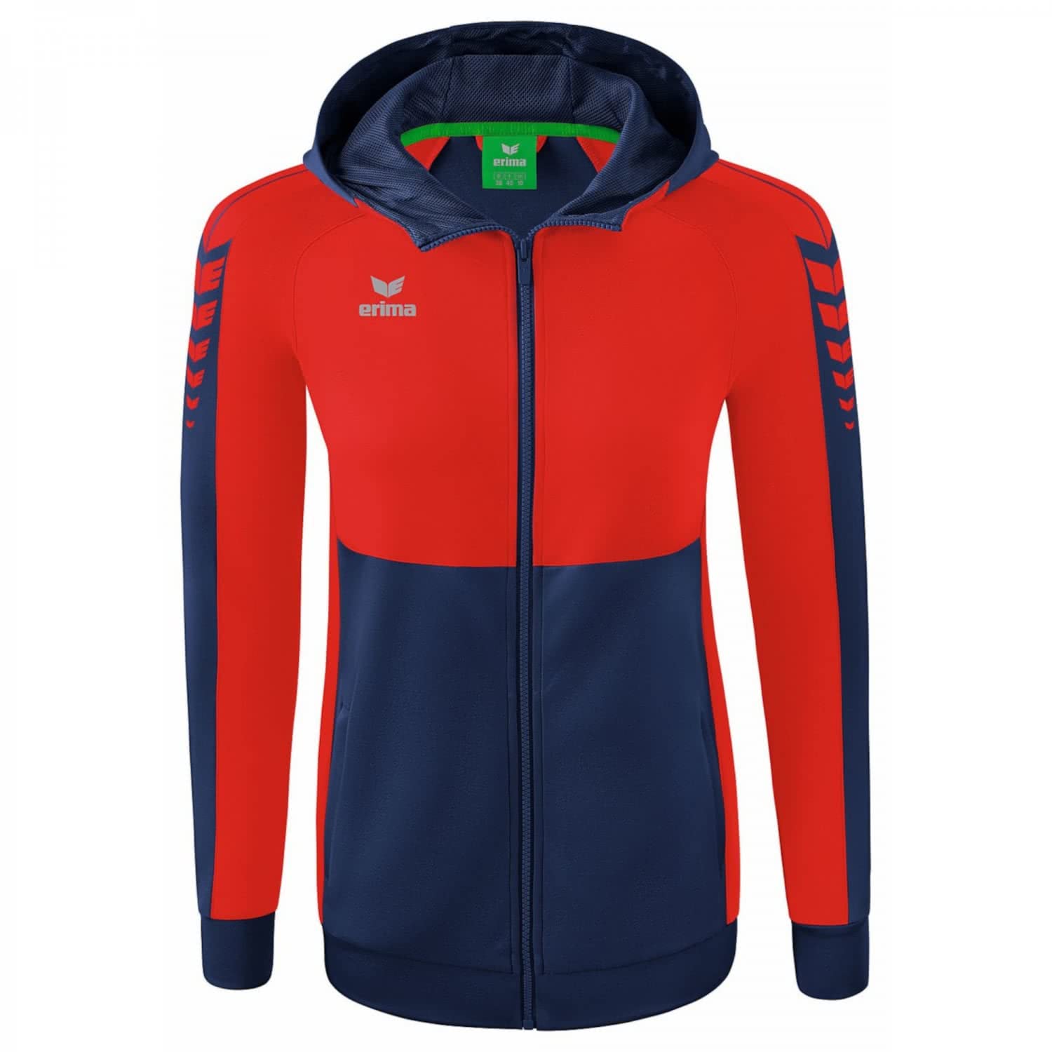 Erima Women's Bleu Training Hoodie Six Wings