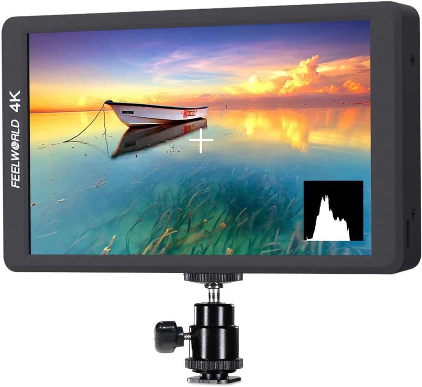 FEELWORLD F570 5.7″ 4K On-Camera Monitor with HDMI Input/Output IPS Full HD 1920x1080 Rugged Aluminum Housing