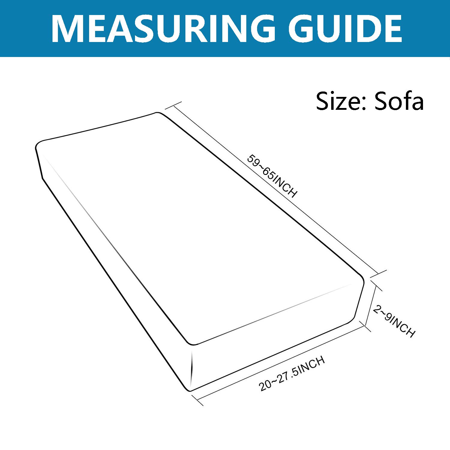 Fundas de cojín de cuero sintético impermeables para sofá con parte inferior elástica, protector de muebles lavable para sofá de cuero, 3 plazas (cojín de sofá, negro) 6
