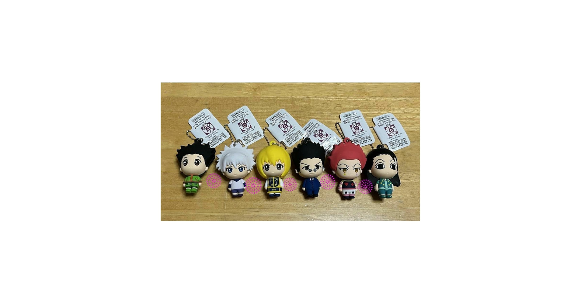 Amazon.co.jp: HUNTER×HUNTER ハンターハンター 立体 ラバー