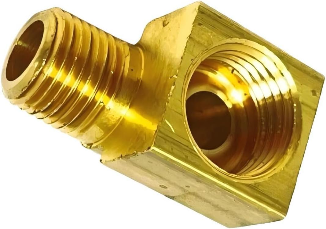 95031795 Air Compressor INVERTED FLARE ELBOW - for INGERSOLL RAND Industrial Compressor Parts SS5L5 2475 TYPE 30 - Male Pipe Thread Tube Fitting Replacement - 5/8" TUBE X 1/2" MPT 90 DEG ELBOW