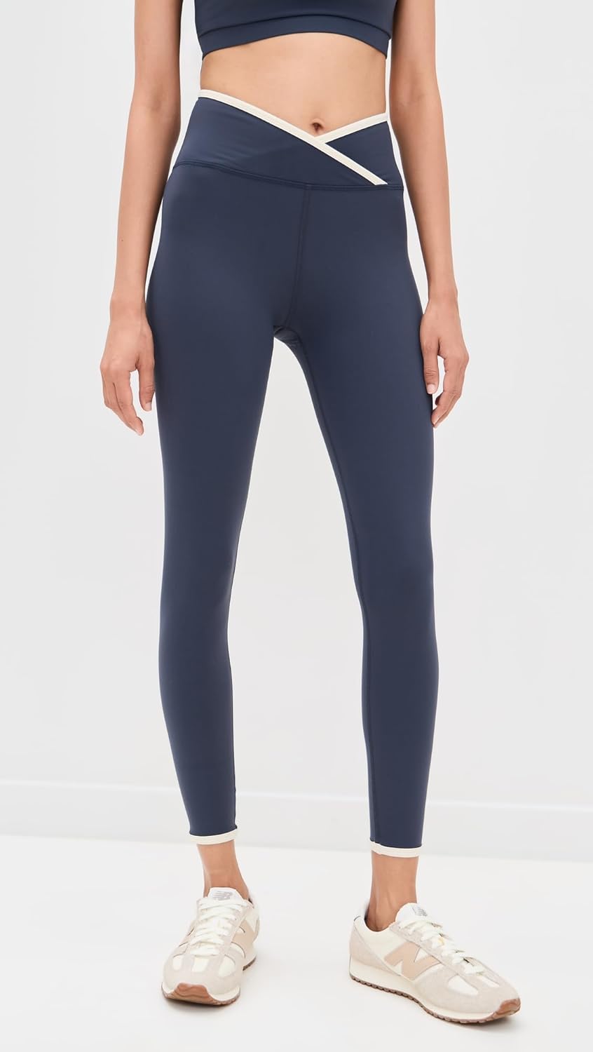 Ankle-Length Legging with High Rise and Contrast Trim by Strut This - Image 2