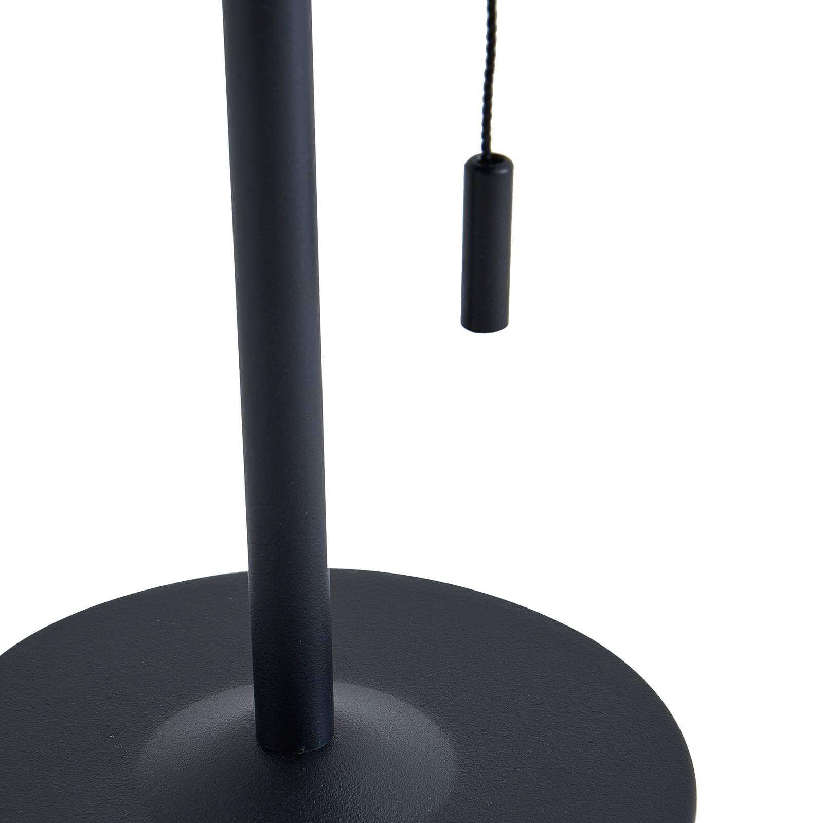 Lindby LED Solarleuchten Hilario dimmbar (spritzwassergeschützt in Schwarz aus Metall (1 flammig,) - Solarlampe Solarleuchte Garten