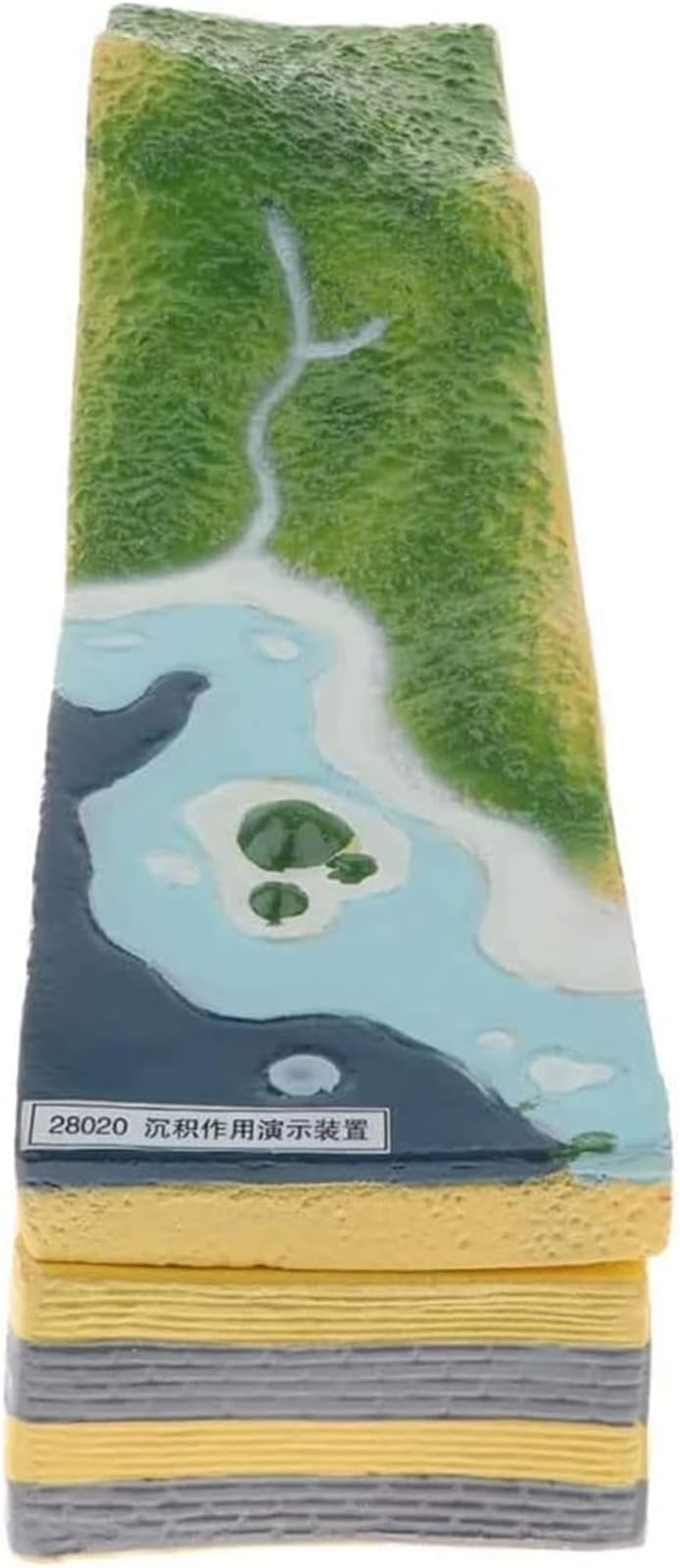 Naukowe pomoce dydaktyczne dla szkół geologicznych, topografia geologiczna | Model struktury Pate'a i morfologii powierzchni do nauczania, demonstracji i prezentacji edukacyjnych w klasach nauk