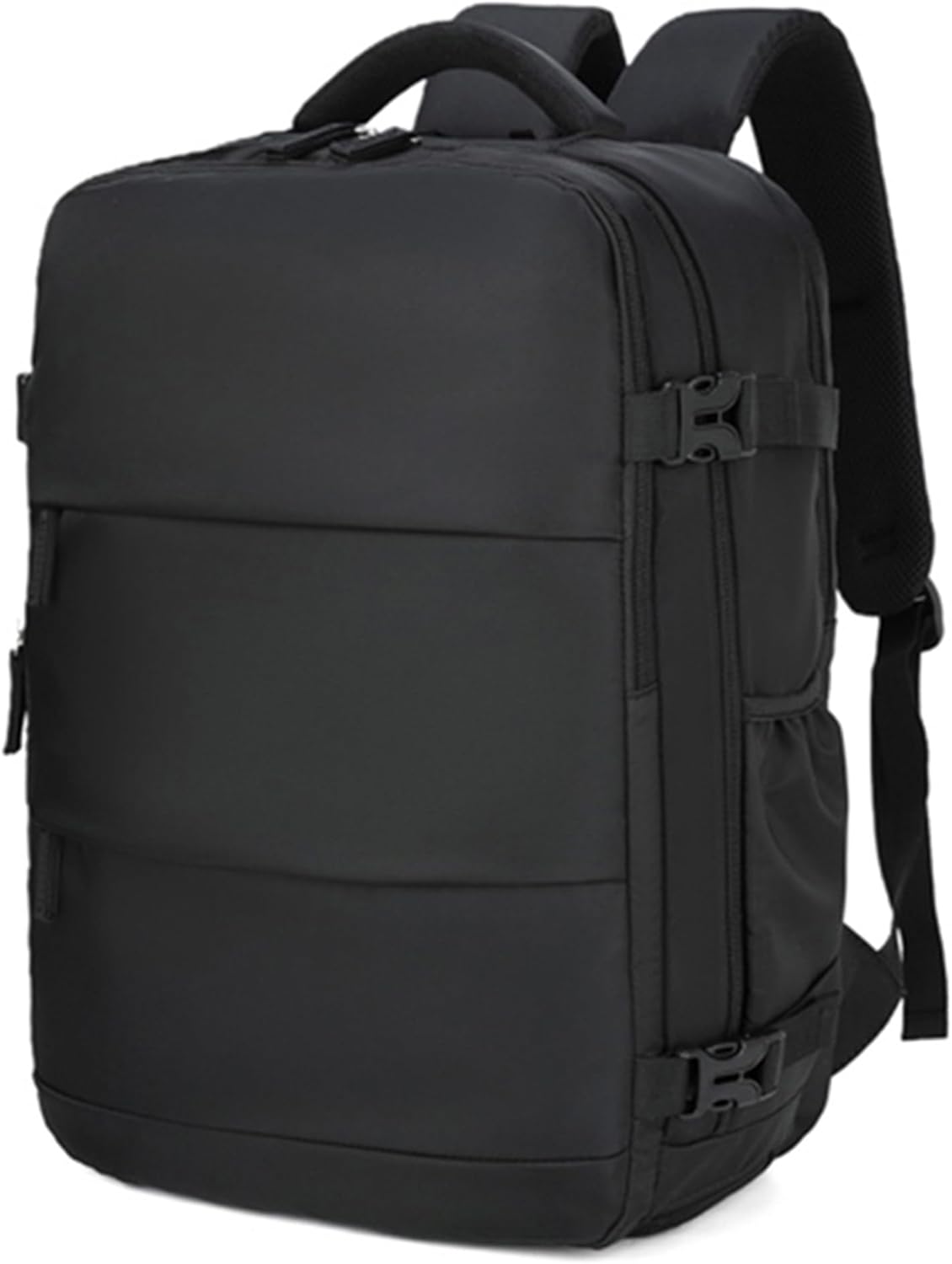 CATCHLUCK Ryanair Cabin Bags Hand Luggage Underseat Cabin Bag Travel Backpack Cabin Size Backpack Flight Bag for Travelling with USB Port, Black