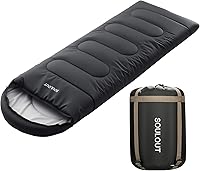 Vista 8 de 3-4 Season Sleeping Bag for Adults & Kids, Lightweight Warm Cold Weather Camping Bag with Waterproof Compression Sack – Portable for Hiking