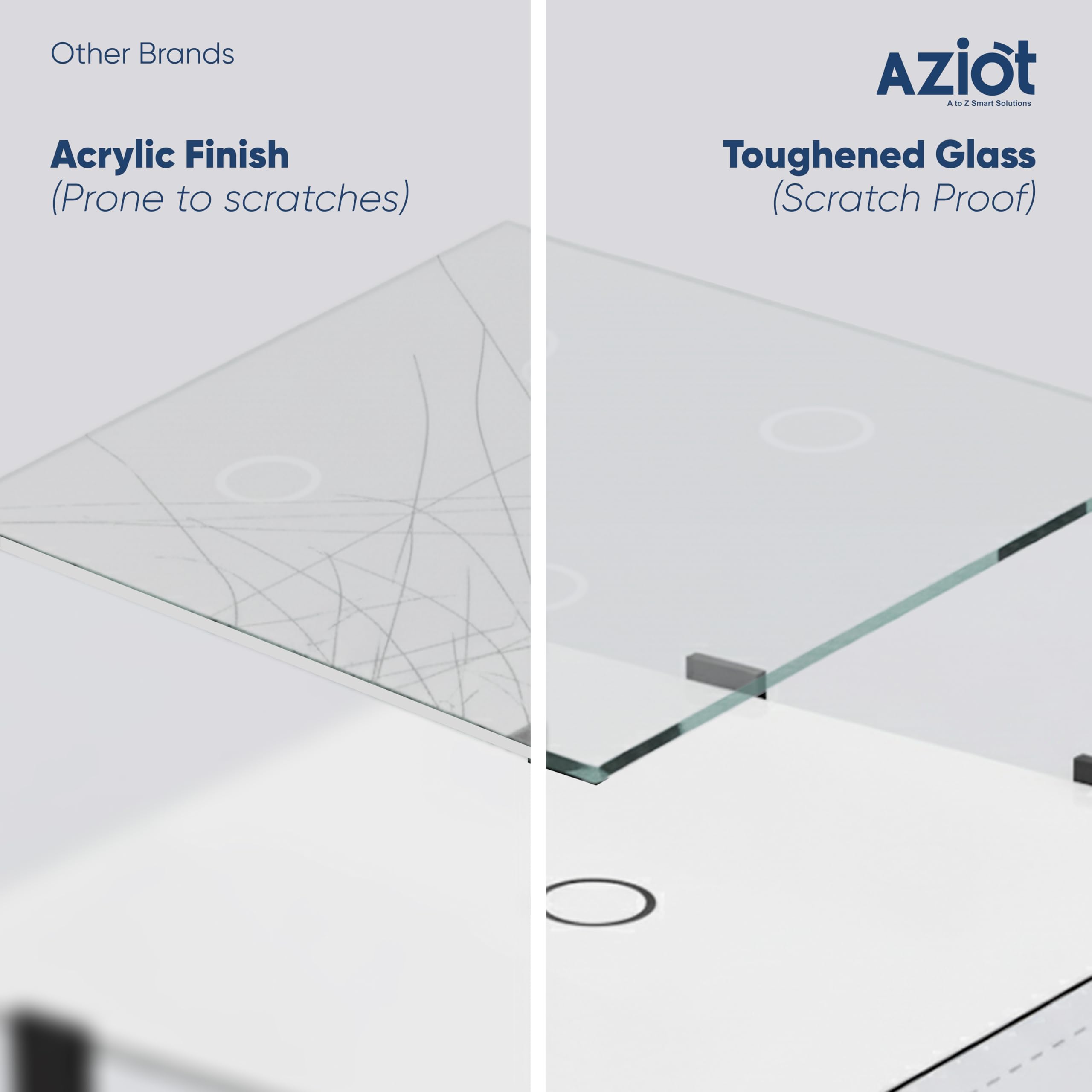 AZIOT Smart Touch Switch - Glass Design -7 AZIOT Smart Touch Switch - Glass Design -7