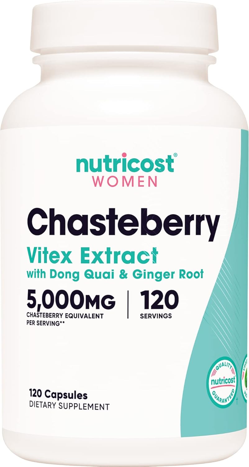 Amazon.com: Nutricost Chasteberry Supplement for Women 120 Capsules ...