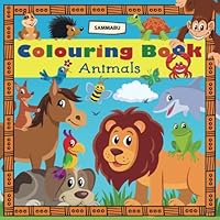 Colouring Book Animals: For Children from 3 Years Old 1973971003 Book Cover