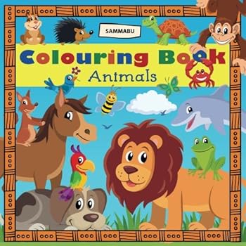 Paperback Colouring Book Animals: For Children from 3 Years Old Book