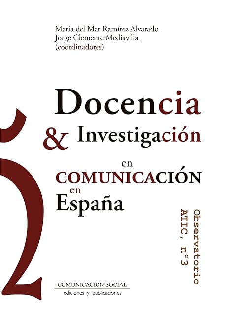 Portada de Docencia e Investigación en Comunicación en España