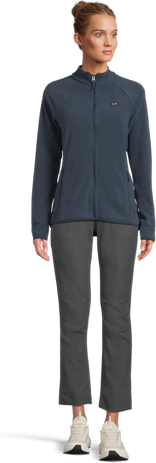 Mountain Hardwear Women's Microchill Full Zip Jacket, Outer Dark Heather, XL - Image 5