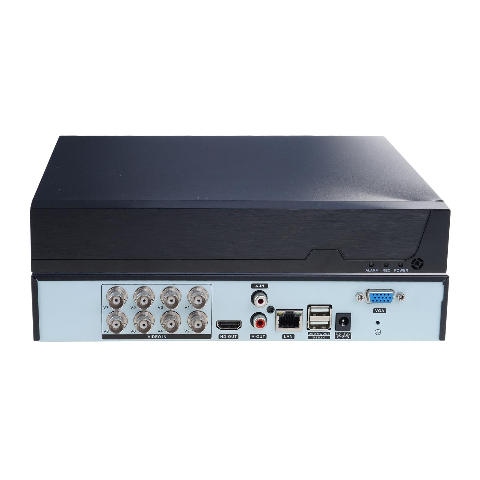 Enregistreur vidéo de Mouvement Coaxial à 8 canaux, vidéo VGA, pour caméra de vidéosurveillance, sécurité des Petites Entreprises