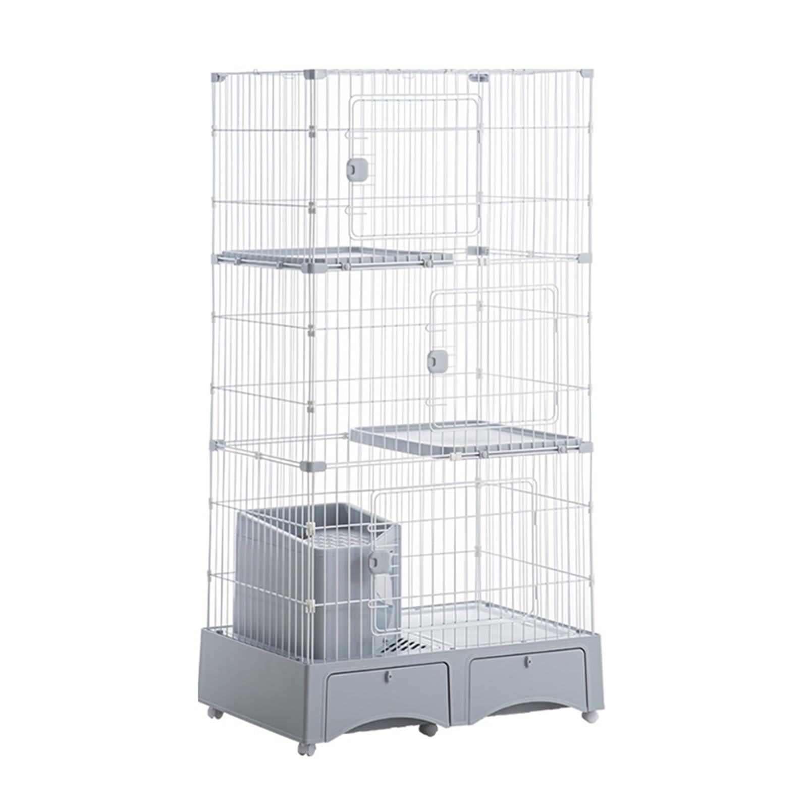 Cage pour chat d'extérieur grand espace pour sécuriser 1 ou 2 chats