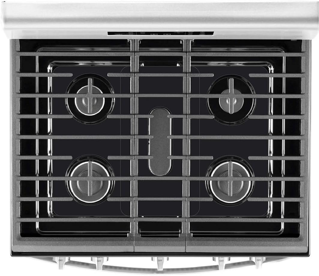 Stove Protector Liners Compatible with Whirlpool Gas Ranges - Customized - Easy Cleaning Liners for Whirlpool Model WFG770H0FZ1 Made in USA.