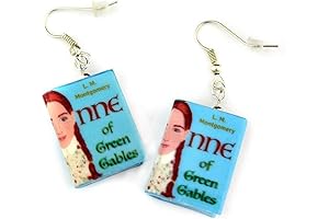 Anne of Green Gables Sterling Silver Luna Lovegood Radish Earrings
