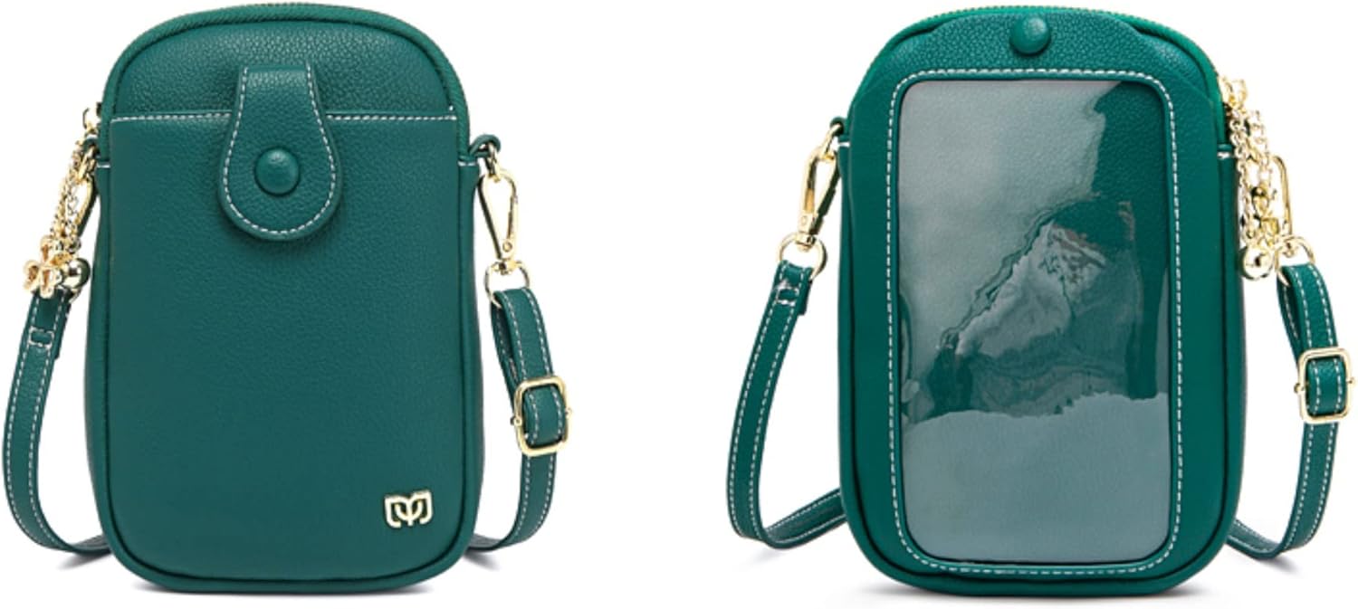 Aslana Touch Screen Phone Bag Vertical Small Crossbody Bag Handbag for Women - Image 3