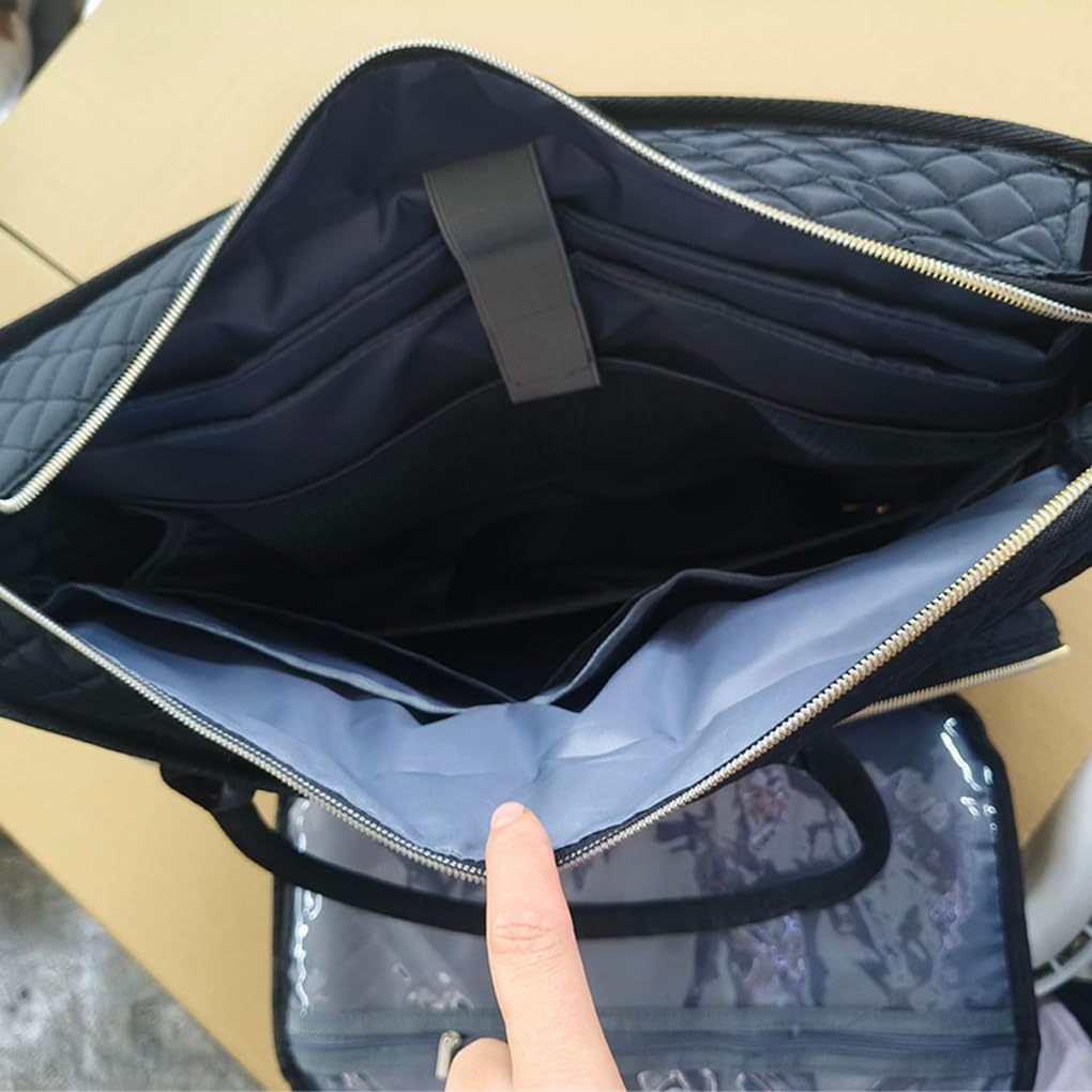 IOIUSKKU Bolso de trabajo de moda para profesor, grande, para portátil, con múltiples bolsillos, aislante, interior para mujer (cm)