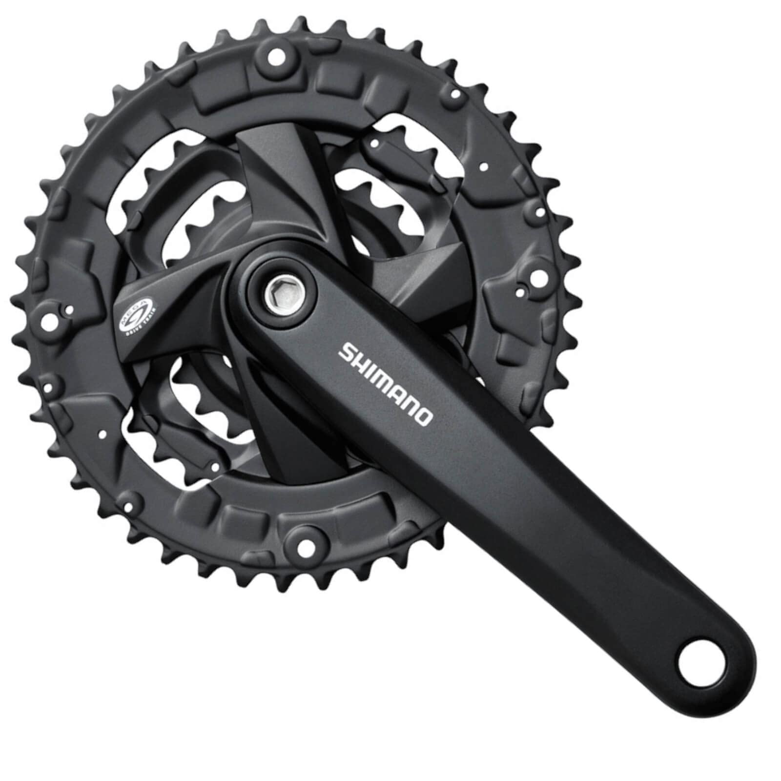 SHIMANO Acera M371 - Guarnitura Triplo 44/32/22 Denti, Conico Quadrato