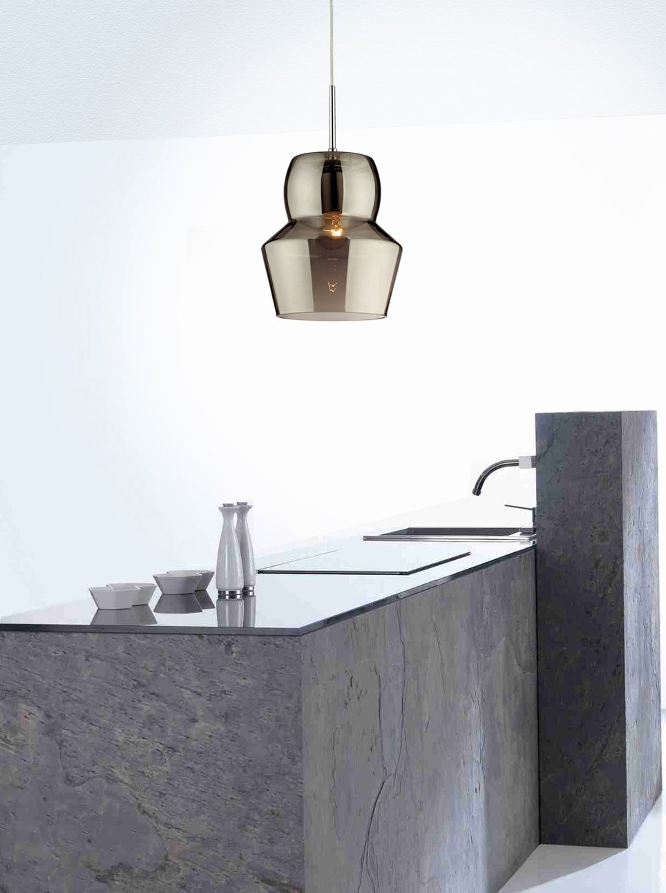 Evergreen Lights Pendelleuchte Flut SP1 Big – Industriedesign, Ohne Leuchtmittel